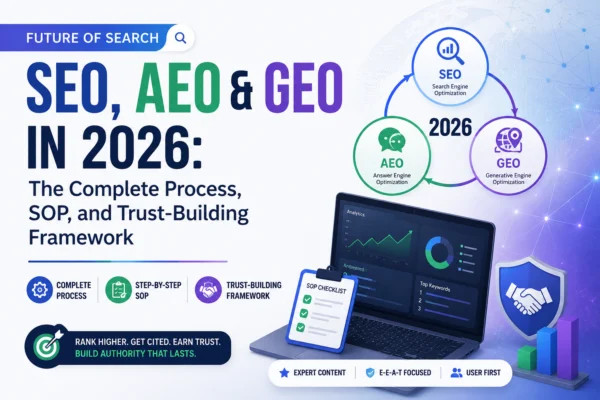 SEO, AEO & GEO in 2026